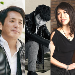 佐藤竹善 x 中田裕二 x 宮本貴奈 佐藤竹善 x 中田裕二 x 宮本貴奈